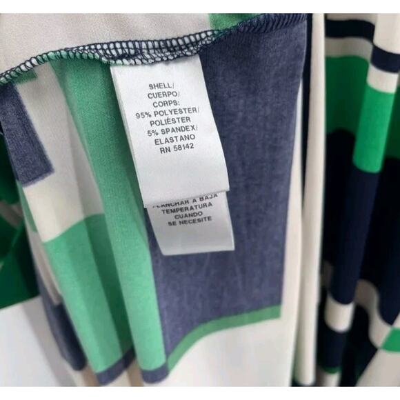 Maggy London Women’s Shift Dress Size 14 Multicolor Green Business Casual - Picture 7 of 8